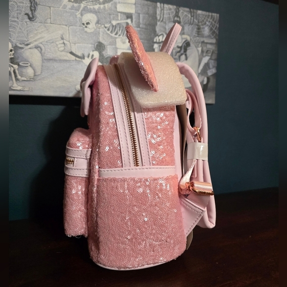 Loungefly Disney Cotton Candy Sequin Backpack main image 5